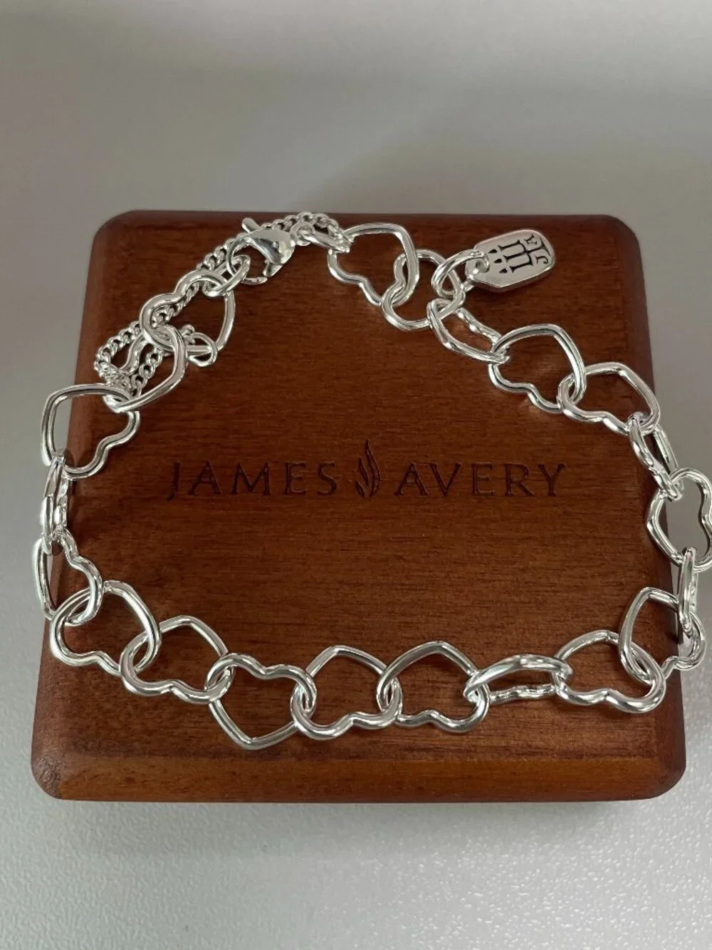 James Avery Connected Hearts Charm Bracelet - Picture 3 of 3